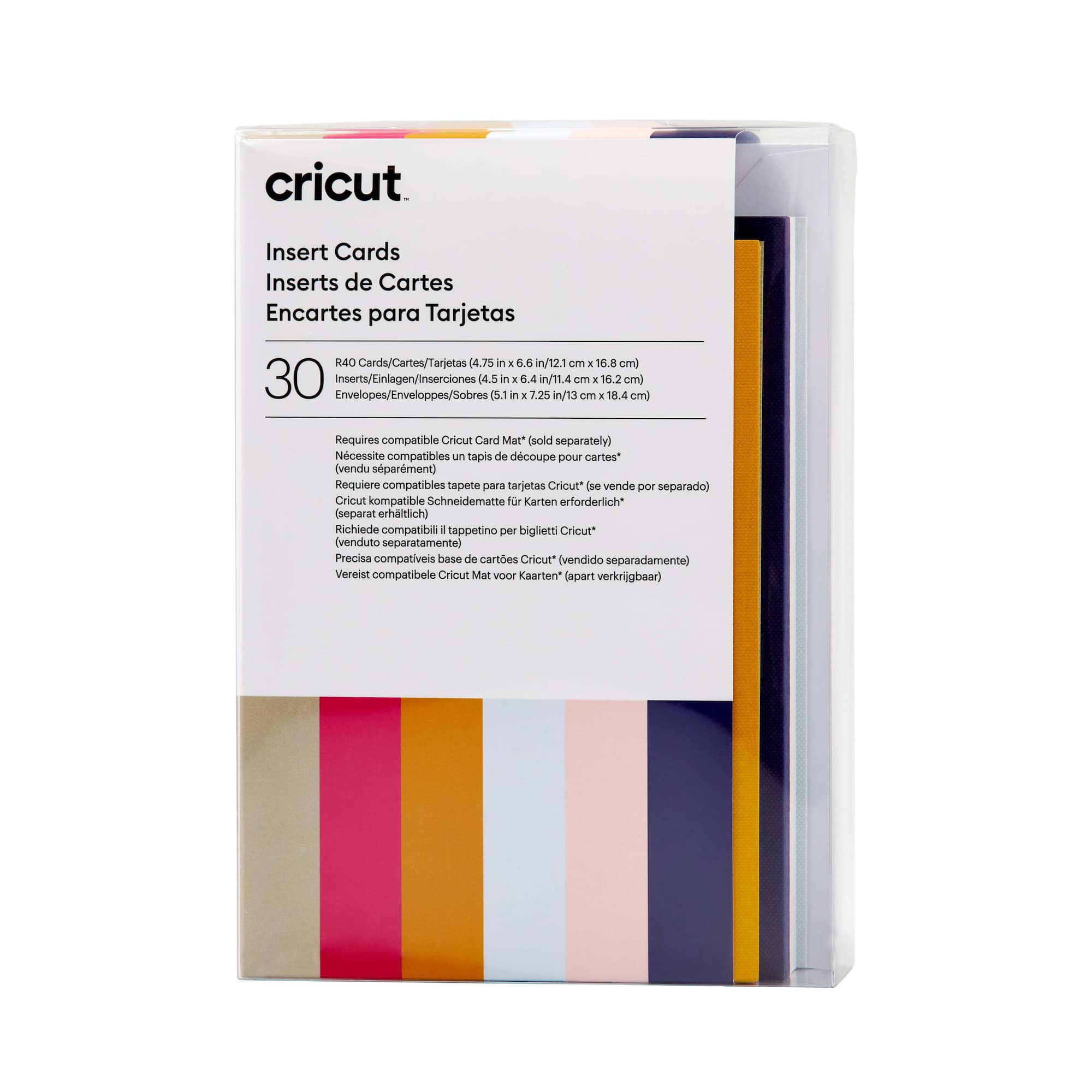 Cricut® R40 Insert Cards, Sensei Sampler